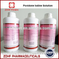 Disinfectant 5% Povidone Iodine Solution for Animals poultry farm
